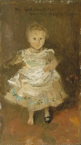 Portret van Dorothy Whistler Menpes door James Abbott McNeill Whistler