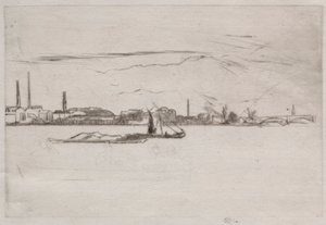 Prices Kaarsenfabriek door James Abbott McNeill Whistler