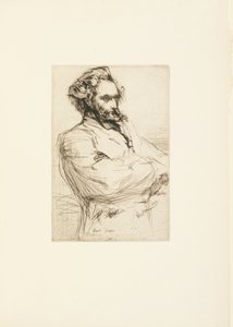 Drouet door James Abbott McNeill Whistler