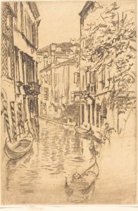 Rustig Kanaal, 1880 door James Abbott McNeill Whistler