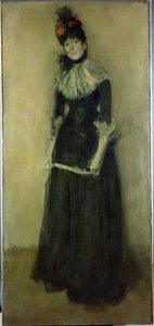 Roze en zilver: La Jolie Mutine door James Abbott McNeill Whistler