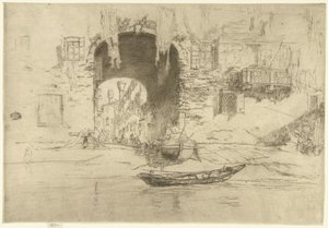 San Biagio door James Abbott McNeill Whistler