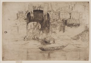 San Biagio door James Abbott McNeill Whistler