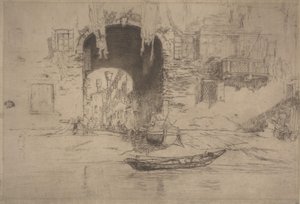 San Biagio door James Abbott McNeill Whistler