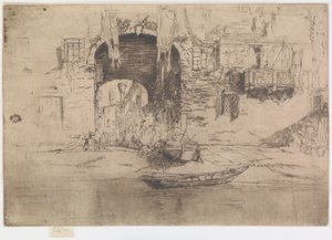 San Biagio door James Abbott McNeill Whistler