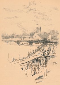 Savoy duiven, 1896, 1898 door James Abbott McNeill Whistler