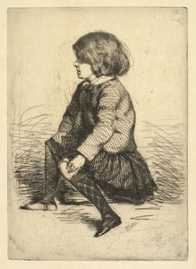 Seymour Haden Jr., Zittend door James Abbott McNeill Whistler