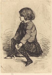 Seymour, Zittend door James Abbott McNeill Whistler