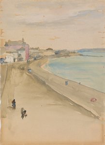 St. Ives: Cornwall, 1883-1884 door James Abbott McNeill Whistler