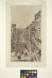 St. James Street door James Abbott McNeill Whistler