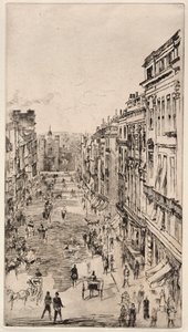 St. James Street door James Abbott McNeill Whistler