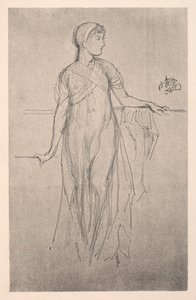 Studie, 1879 door James Abbott McNeill Whistler