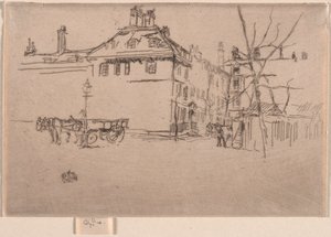 Tempel, 1886 door James Abbott McNeill Whistler