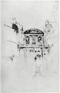 Temple Bar door James Abbott McNeill Whistler