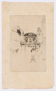 Temple Bar door James Abbott McNeill Whistler
