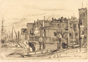 Thames-politie door James Abbott McNeill Whistler