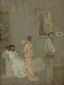 De kunstenaar in zijn atelier