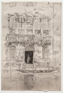 Het Balkon door James Abbott McNeill Whistler