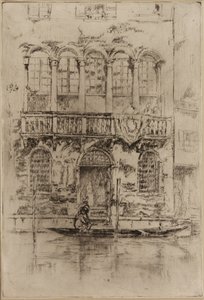 Het Balkon, 1879-1880 door James Abbott McNeill Whistler