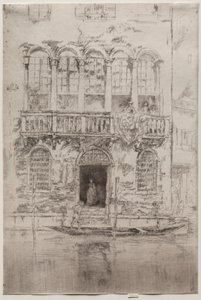 Het Balkon, ca. 1880 door James Abbott McNeill Whistler