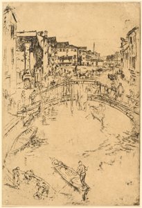 De Brug door James Abbott McNeill Whistler