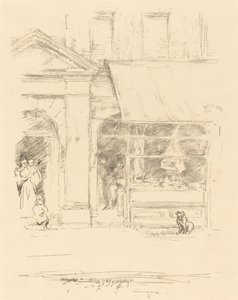 De slagershond, 1896