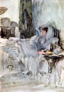 De herstellende, 19e eeuw, 1933 door James Abbott McNeill Whistler