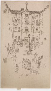 De Binnenplaats, Brussel, 1887