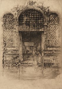 Deur, 1879-1880 door James Abbott McNeill Whistler