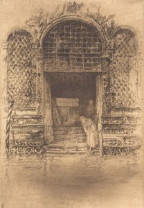 Deur, 1880 door James Abbott McNeill Whistler