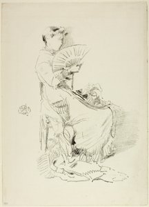 De Waaier door James Abbott McNeill Whistler