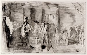 De Smidse door James Abbott McNeill Whistler