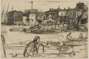 De smidse door James Abbott McNeill Whistler