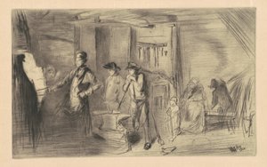 De smederij, 1861