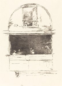 De Smidse, Passage du Dragon door James Abbott McNeill Whistler