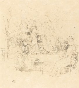 De Tuin, 1891 door James Abbott McNeill Whistler