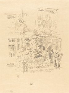 De tuin veranda, 1894