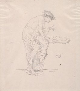 De Horoscoop, 1890 door James Abbott McNeill Whistler