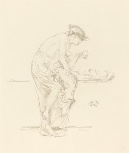 De Horoscoop door James Abbott McNeill Whistler