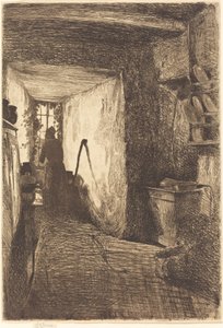 De keuken, 1858 door James Abbott McNeill Whistler
