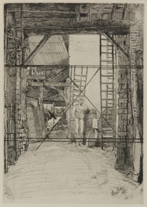 De Kalkbrander, 1859 door James Abbott McNeill Whistler