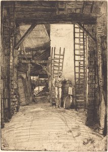 De kalkbrander, 1859 door James Abbott McNeill Whistler