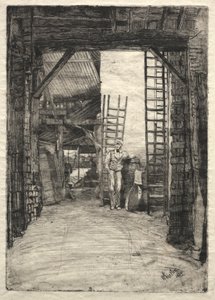 De Kalkbrander, 1859 door James Abbott McNeill Whistler