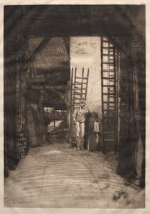 De Kalkbrander door James Abbott McNeill Whistler