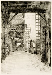 De kalkbrander, 1859 door James Abbott McNeill Whistler