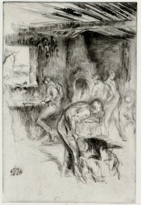 De Kleine Smidse door James Abbott McNeill Whistler