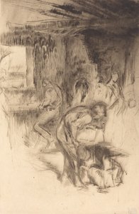 De Kleine Smidse, 1875 door James Abbott McNeill Whistler