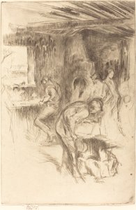 De Kleine Smidse, 1875 door James Abbott McNeill Whistler