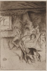 De Kleine Smederij, Liverpool, 1875 door James Abbott McNeill Whistler