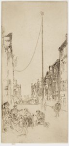 De mast door James Abbott McNeill Whistler